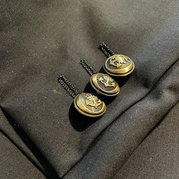 Balmain - Sport Coat - Navy Blue - Picture 9 of 9